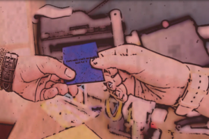 Комикс профсоюзной организации