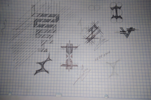 Набросок логотипов