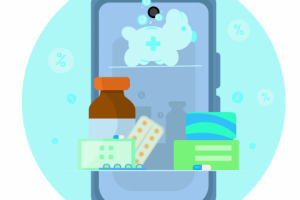 Онлайн аптека логотип