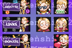 Эмодзи для твича