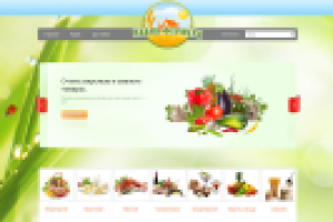 Баннер на сайт интернет-магазина "Лавка фермера"