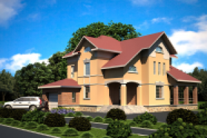 Визуализация загородного дома