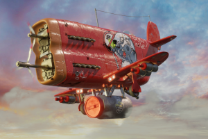 3D Модель "Муму-лёта" под GameDev