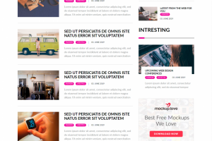 Сайт новостного портала