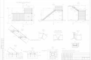 лестница металлическая