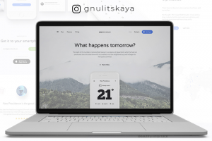 Сайт мобильного приложения