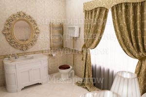 Визуализация интерьера сан-узла.