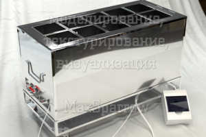 Визуализация плавильной установки