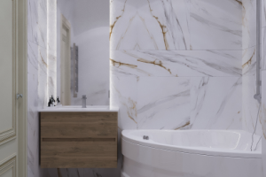 Дизайн проект ванной комнаты