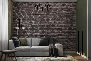 Дизайн проект 2х комнатной квартиры