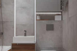 Дизайн проект ванной комнаты