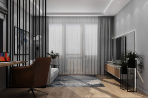 Дизайн проект 2х комнатной квартиры