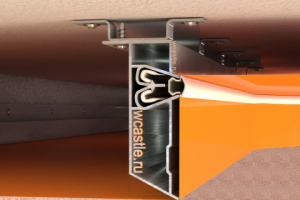 Конструкция натяжного потолка