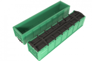 Полувагон 12-132 для 3D печати