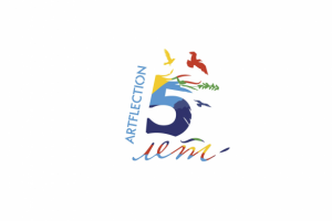 Логотип 5-летия craft festival ArtFlection