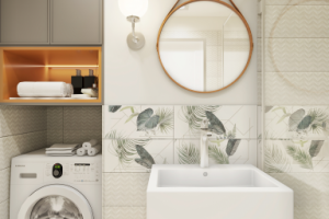 Санузел в квартире 43 м.кв.