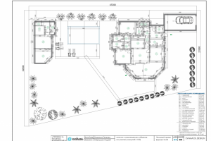 планировка частного дома (эскизный проект)
