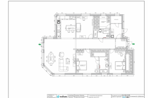 планировка частного дома (эскизный проект)