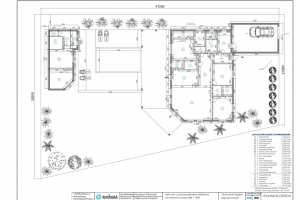 планировка частного дома (эскизный проект)