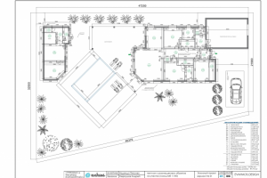 планировка частного дома (эскизный проект)