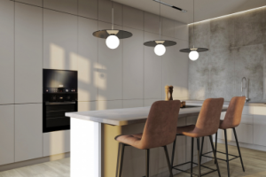 дизайн кухни гостиной