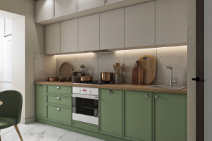 дизайн кухни-гостиной