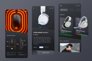 Приложение для геймерского магазина