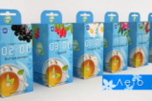 Упаковка чая, серия Лето