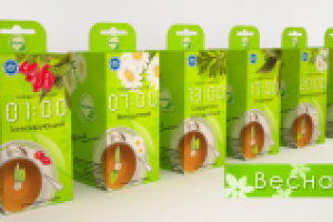 Упаковка чая, серия Весна