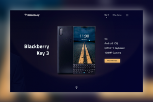 Blackberry Key 3
