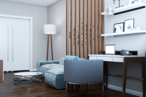 Проект визуализация гостиной