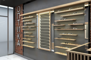 Дизайн-проект интерьера салона оптики