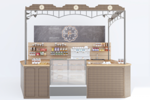 Визуализация торгового киоска