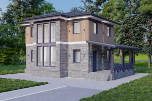 Визуализация  дома