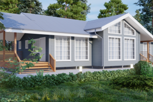 Визуализация Каркасного дома