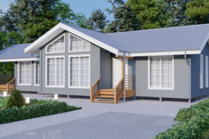 Визуализация Каркасного дома