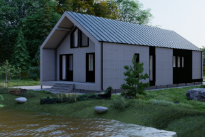 Визуализация Каркасного дома