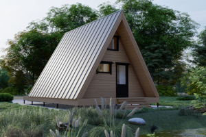 Визуализация Каркасного дома