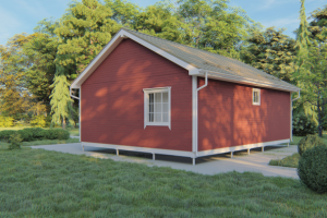 Визуализация Каркасного дома