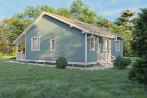 Визуализация Каркасного дома