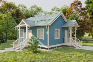 Визуализация Каркасного дома