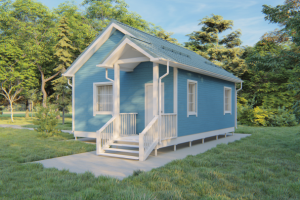 Визуализация Каркасного дома