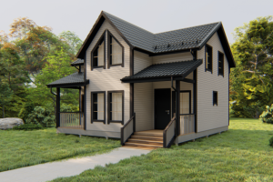 Визуализация Каркасного дома