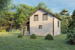 Визуализация Каркасного дома