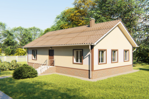 Проект одноэтажного дома