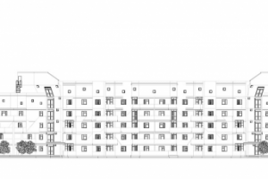 Энергоэффективный жилой дом средней этажности