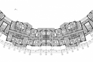 Энергоэффективный жилой дом средней этажности