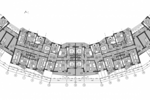 Энергоэффективный жилой дом средней этажности