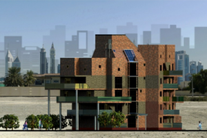 Энергоэффективный жилой дом средней этажности