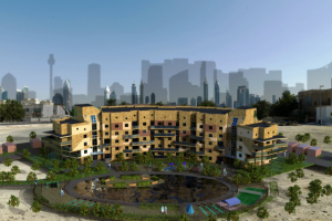 Энергоэффективный жилой дом средней этажности